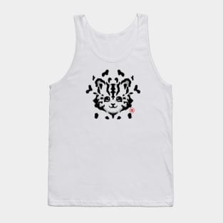 Cat Rorschach Test by Tobe Fonseca Tank Top